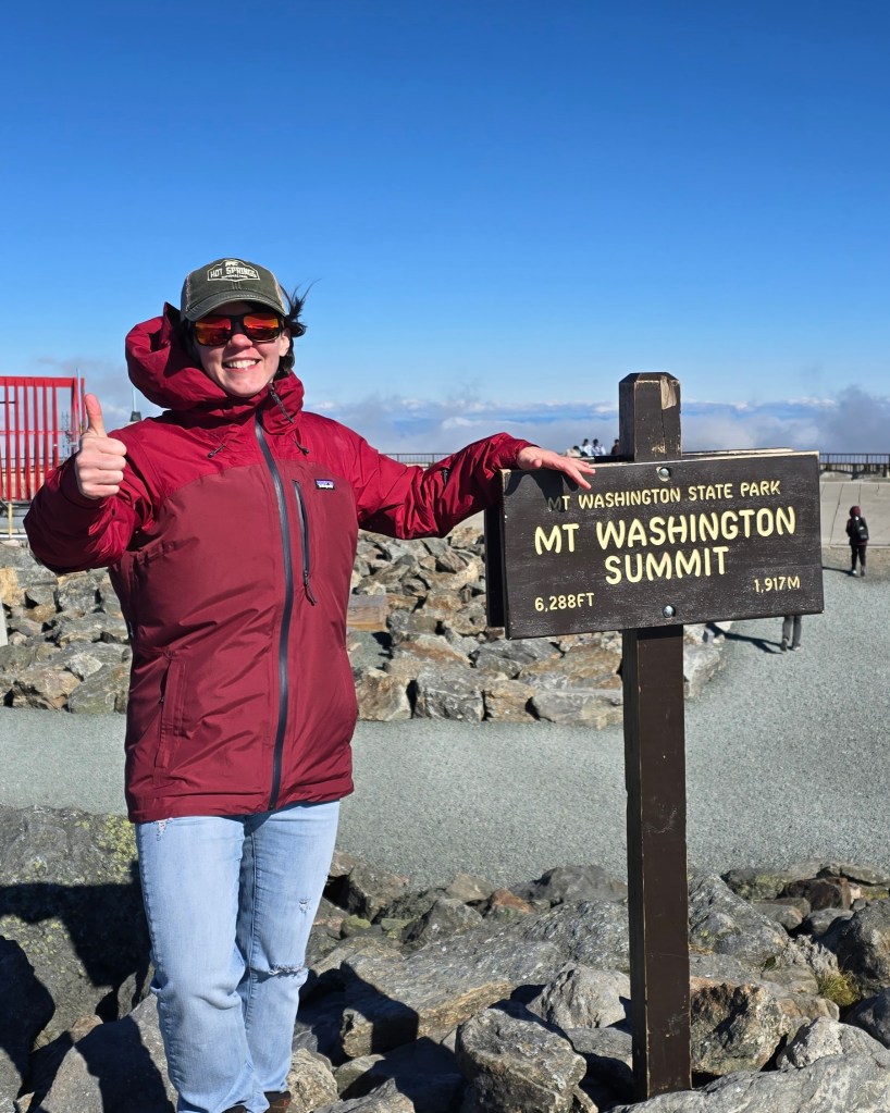 Summit of Mount Washington.